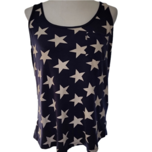Levis Star Tank Top with Pocket Size Medium EUC